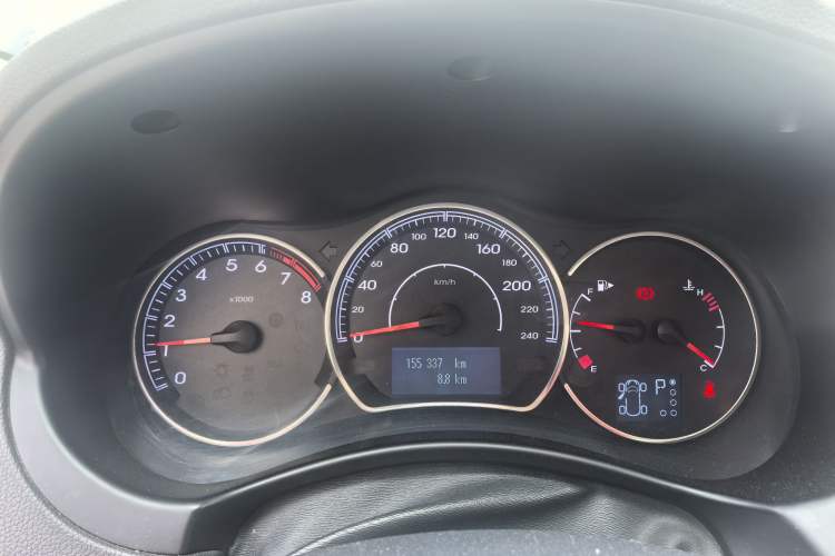 Used Renault Koleos 2014 2.0L Two-Wheel Drive Fashion Edition Odometer Close Up