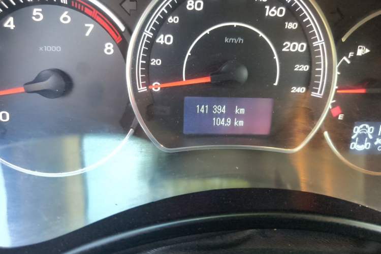 Used Renault Koleos 2014 2.0L Two-Wheel Drive Fashion Edition Odometer Close Up