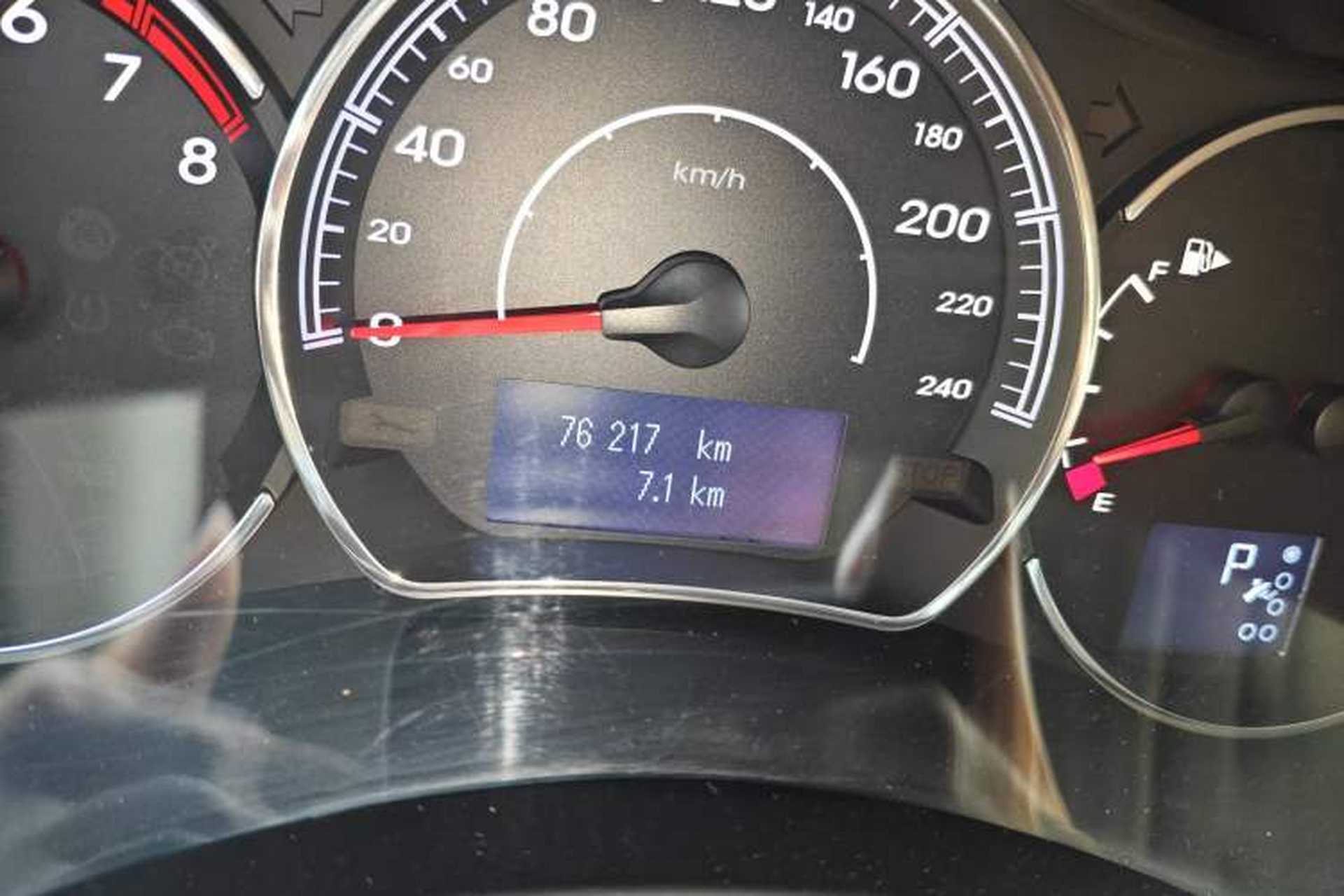 Used Renault Koleos 2014 Revised Version 2.0L Two-Wheel Drive Standard Edition Odometer Close Up