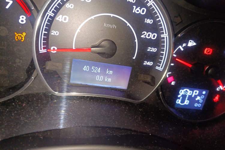 Used Renault Koleos 2014 Revised Version 2.0L Two-Wheel Drive Standard Edition Odometer Close Up