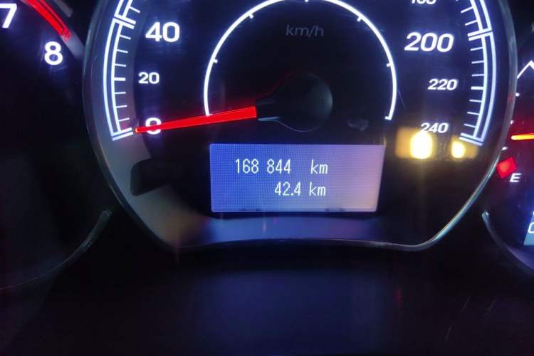 Used Renault Koleos 2014 2.0L Two-Wheel Drive Standard Edition Odometer Close Up