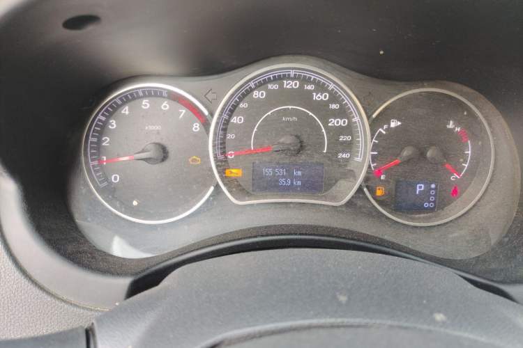 Used Renault Koleos 2014 Revised Version 2.0L Two-Wheel Drive Standard Edition Odometer Close Up