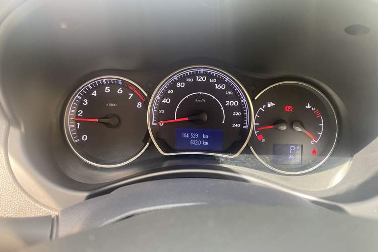 Used Renault Koleos 2014 2.0L Two-Wheel Drive Fashion Edition Odometer Close Up