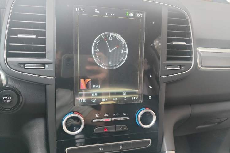 Used Renault Koleos 2017 2.0L Two-Wheel Drive Luxury Edition Audio And AC Panel