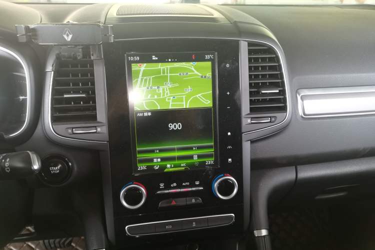 Used Renault Koleos 2017 2.5L Two-Wheel Drive Prestige Edition Audio And AC Panel