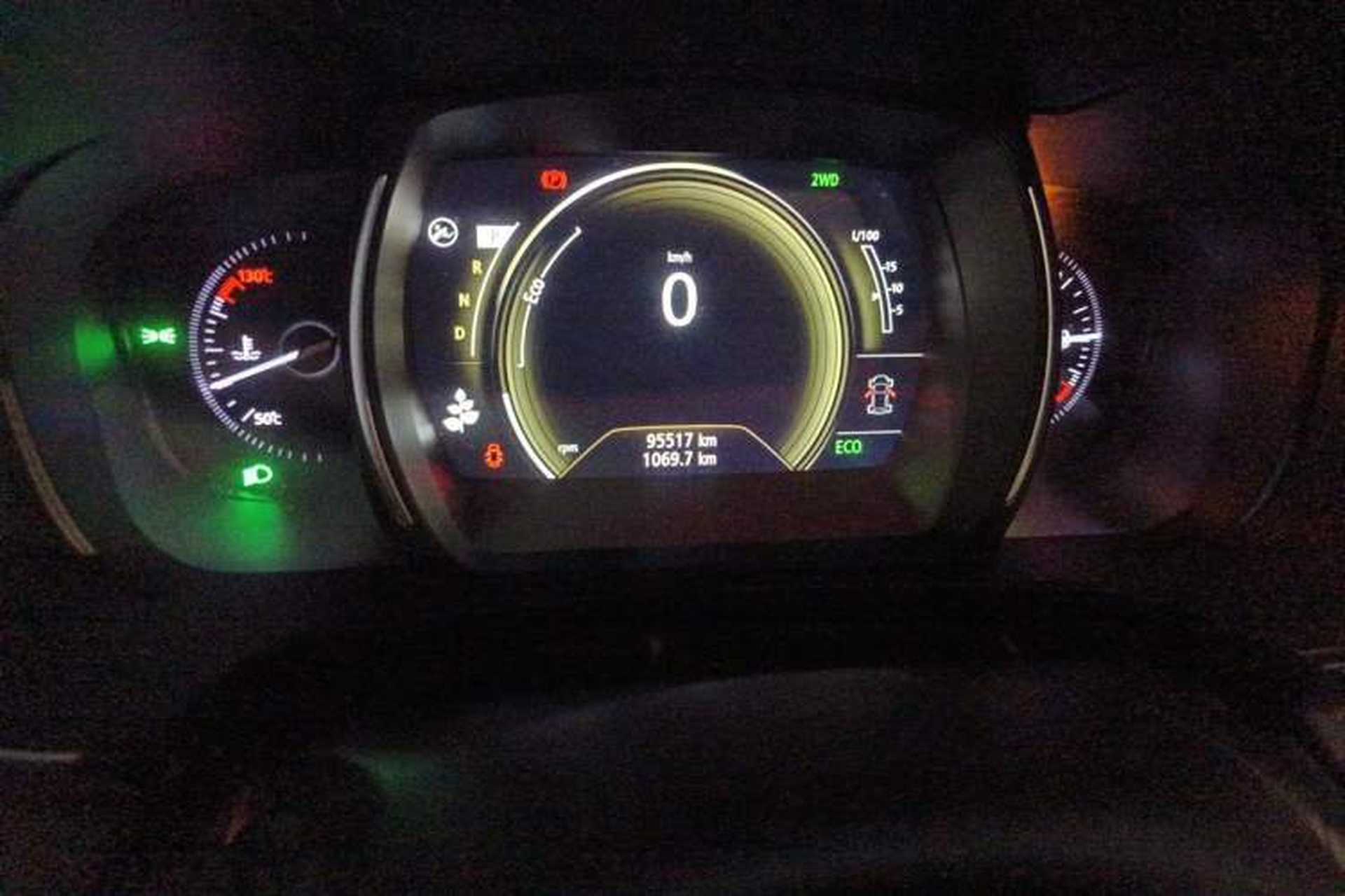 Used Renault Koleos 2017 2.5L Four-Wheel Drive Ultimate Edition Odometer Close Up