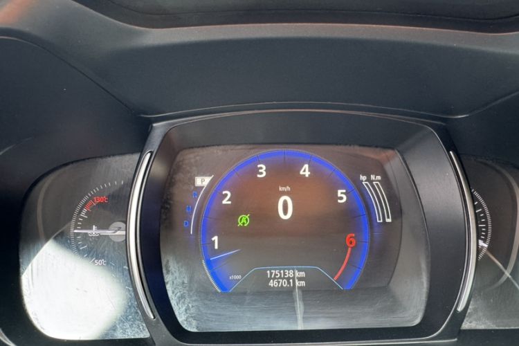 Used Renault Koleos 2017 2.0L Two-Wheel Drive Luxury Edition Odometer Close Up