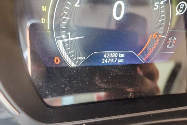 Used Renault Koleos 2017 2.5L Two-Wheel Drive Prestige Edition Odometer Close Up