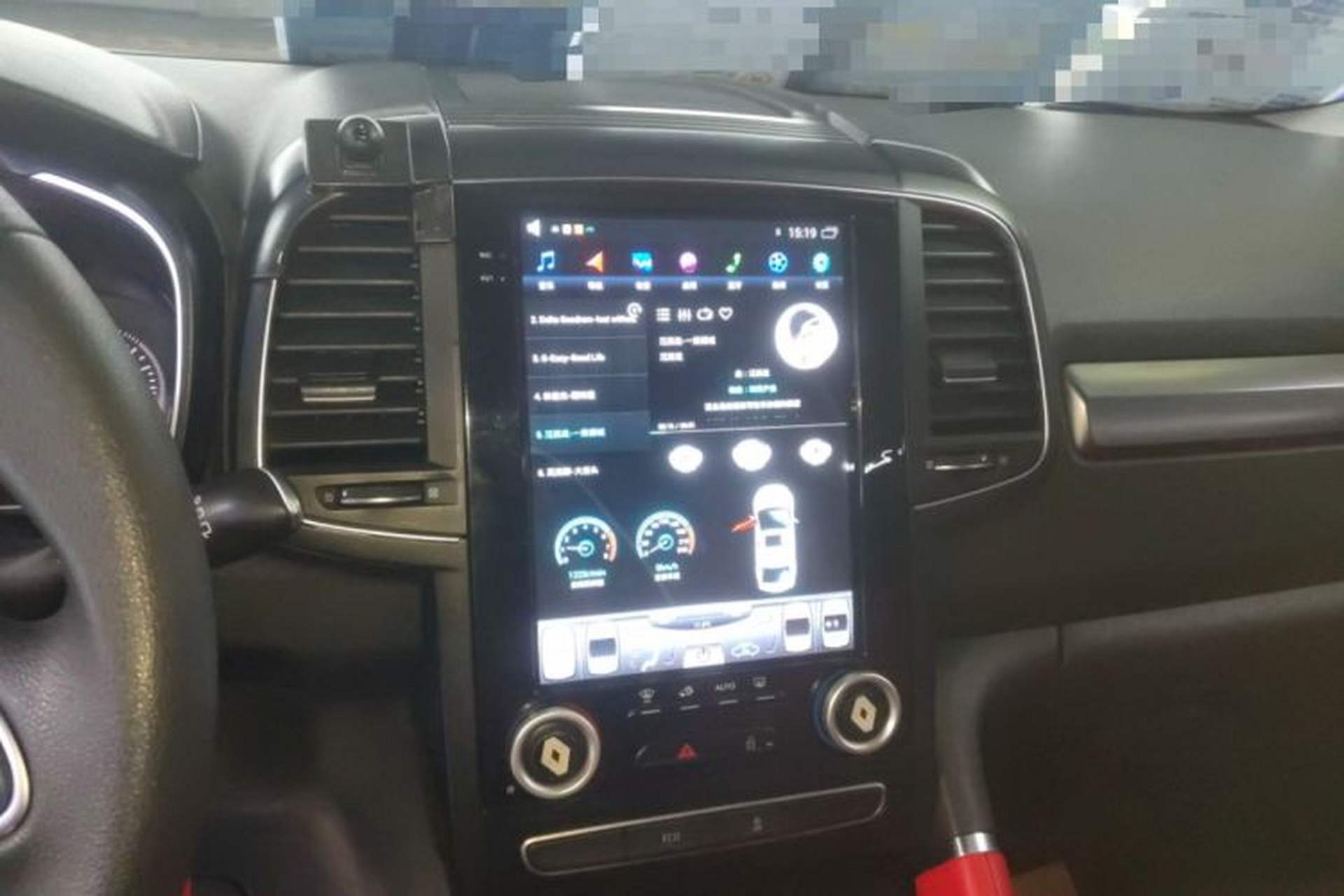 Used Renault Koleos 2017 2.0L Two-Wheel Drive Comfort Edition Audio And AC Panel