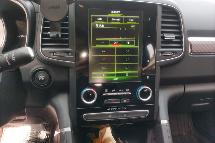 Used Renault Koleos 2018 2.5L Two-Wheel Drive 120th Anniversary Limited Edition Audio And AC Panel