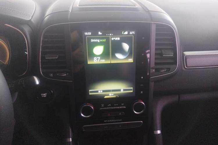 Used Renault Koleos 2018 2.0L Two-Wheel Drive 120th Anniversary Limited Edition Audio And AC Panel