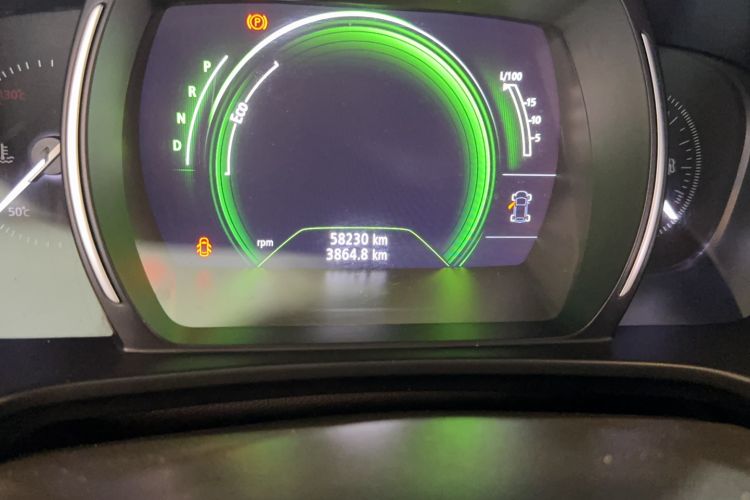 Used Renault Koleos 2018 2.0L Two-Wheel-Drive Luxury Edition Odometer Close Up