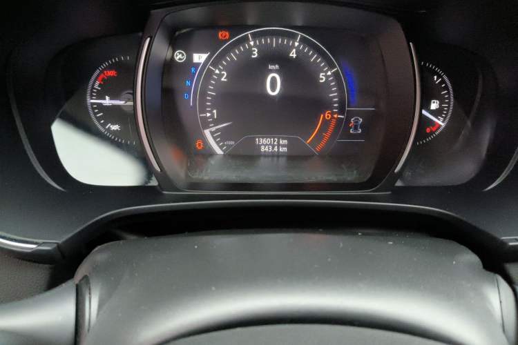Used Renault Koleos 2018 2.5L Two-Wheel Drive Prestige Edition Odometer Close Up