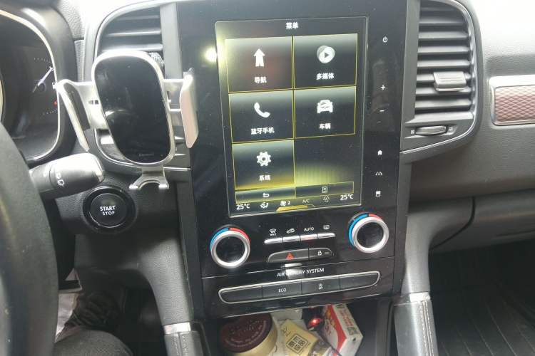 Used Renault Koleos 2018 2.0L Two-Wheel Drive 120th Anniversary Limited Edition Audio And AC Panel