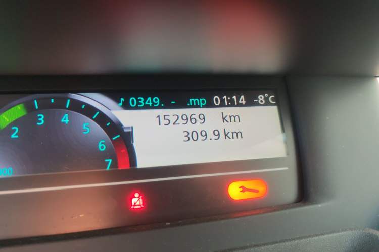Used Renault Scenic Classic 2011 2.0 Landscape Fashion Edition Odometer Close Up