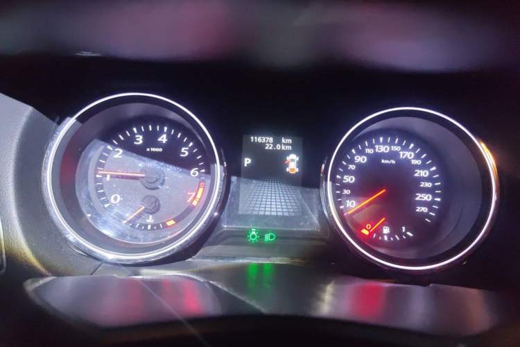Used Renault Talisman 2012 2.5L Luxury Edition Odometer Close Up
