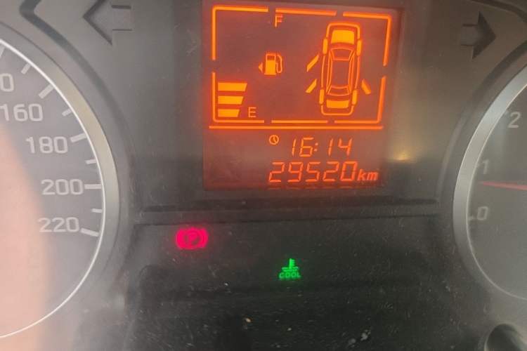 Used Riich G3 2012 1.6L Manual Comfort Model Odometer Close Up