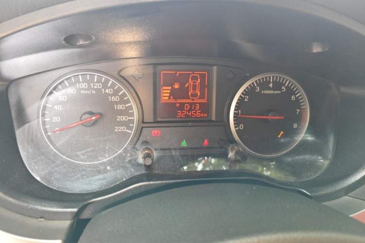 Used Riich G3 2012 1.6L Manual Luxury Model Odometer Close Up