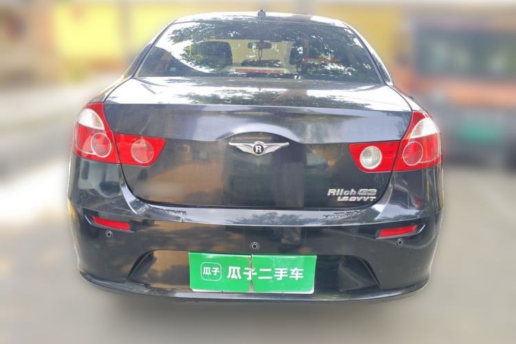 Used Riich G3 2012 1.6L Manual Luxury Model Rear
