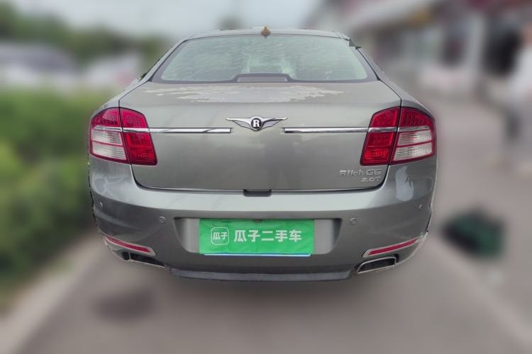 Used Riich G6 2011 2.0T Automatic Luxury Edition Rear
