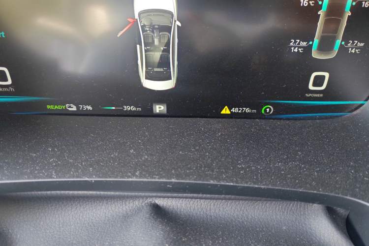 Used Rising ER6 2020 620 km Smart Edition Odometer Close Up