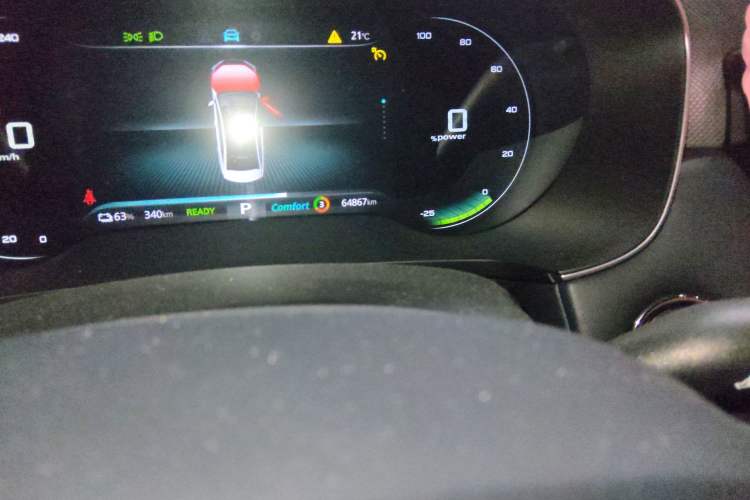 Used Rising ER6 2020 620 km Smart Drive Version Odometer Close Up