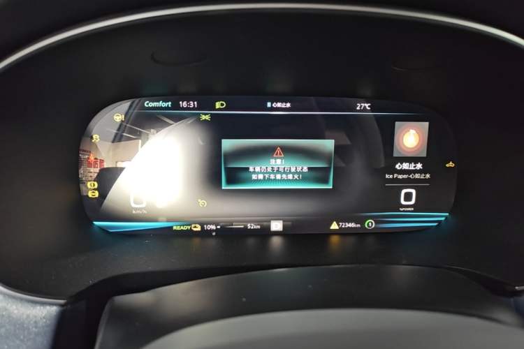 Used Rising ER6 2020 620 km Smart Edition Instrument Cluster