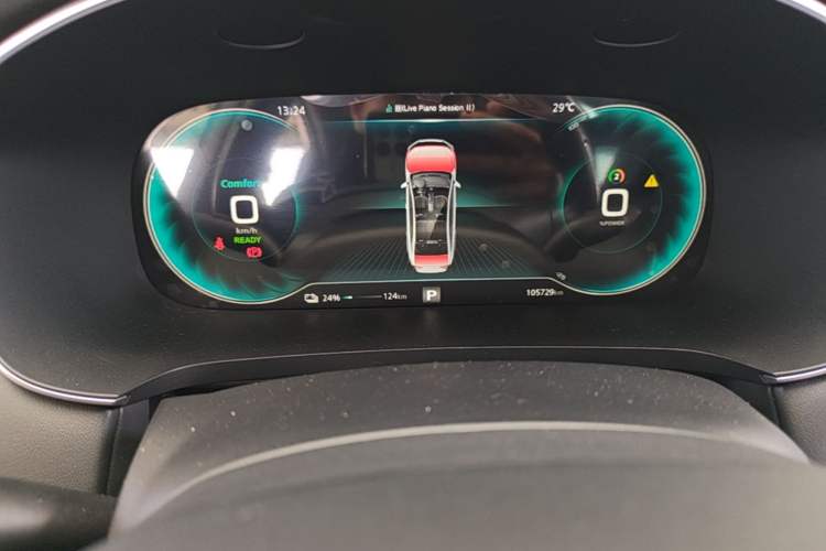 Used Rising ER6 2020 620 km Smart Edition Odometer Close Up
