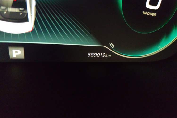 Used Rising ER6 2020 620 km Smart Edition Odometer Close Up