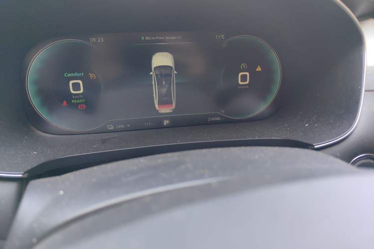 Used Rising ER6 2020 620 km Smart Edition Odometer Close Up