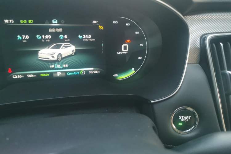 Used Rising ER6 2021 New Dynamic Edition 620km Smart Drive Version Odometer Close Up