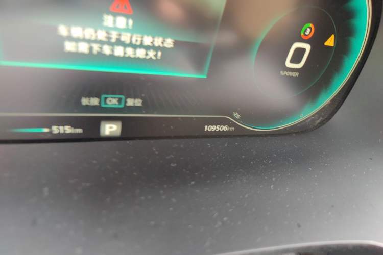 Used Rising ER6 2021 New Dynamic Edition 620km Prestige Version Odometer Close Up