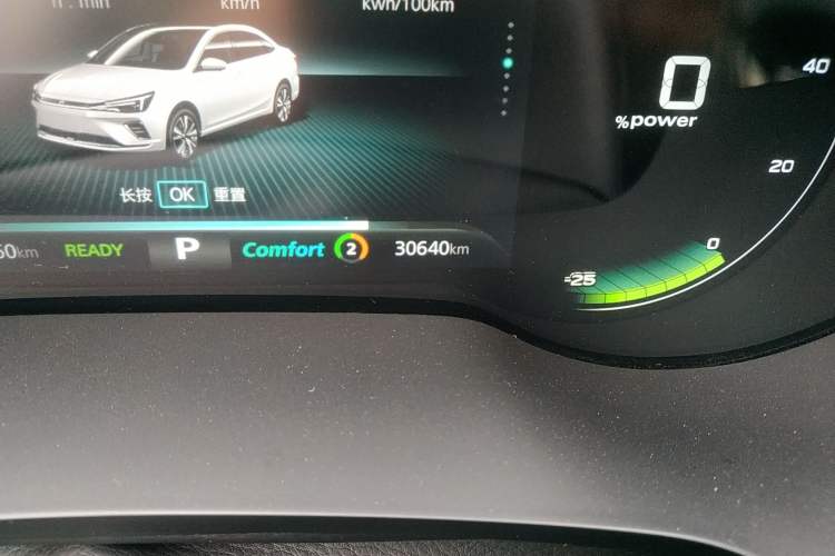 Used Rising ER6 2021 New Dynamic Edition 620km Smart Drive Version Odometer Close Up
