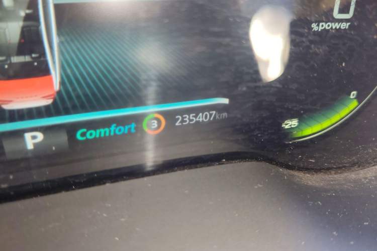 Used Rising ER6 2021 New Dynamic Edition 520km Smart Leading Version Odometer Close Up