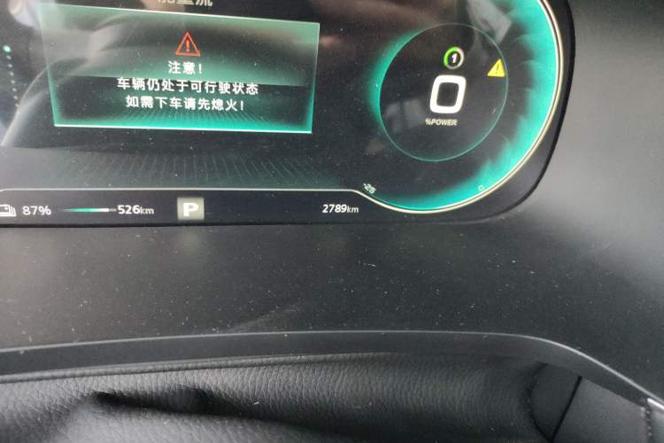 Used Rising ER6 2021 New Dynamic Edition 620km Smart Enjoyment Version Odometer Close Up