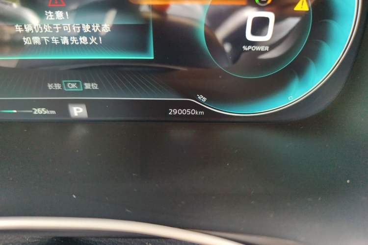 Used Rising ER6 2021 New Dynamic Edition 620km Smart Enjoyment Version Odometer Close Up