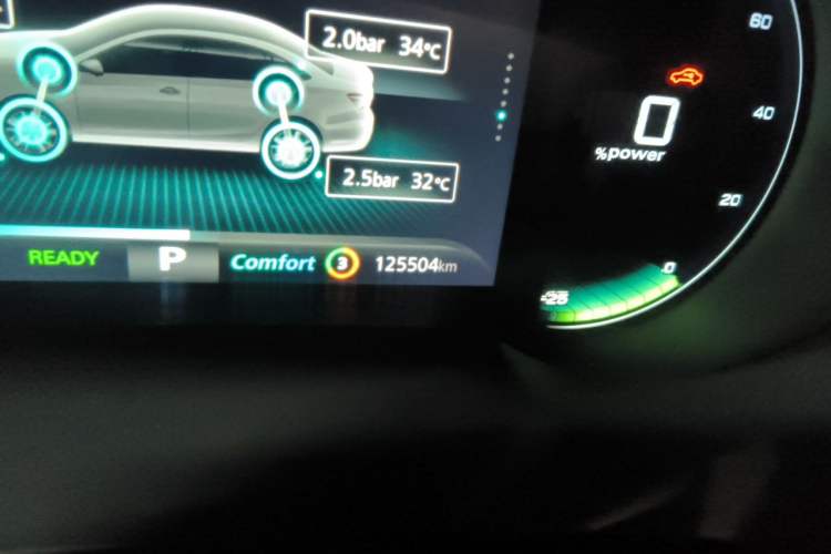 Used Rising ER6 2021 New Dynamic Edition 620km Smart Drive Version Odometer Close Up