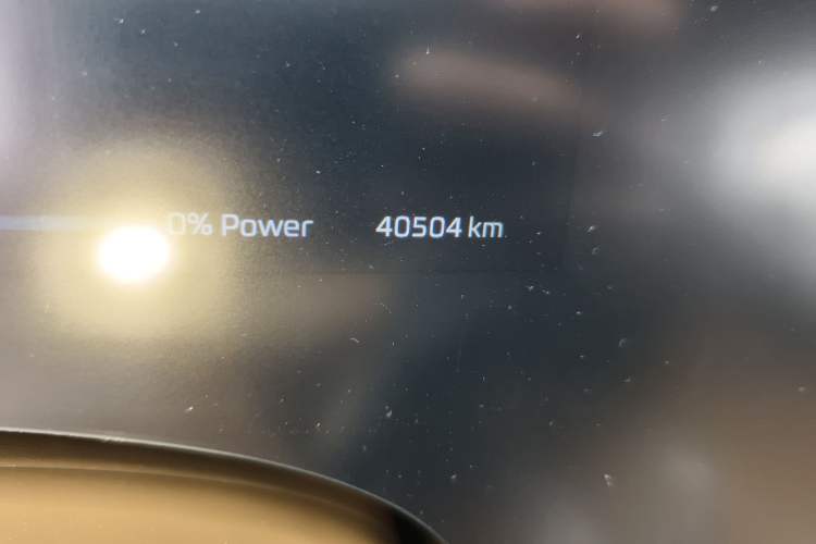 Used Rising F7 2023 Advanced Edition Odometer Close Up