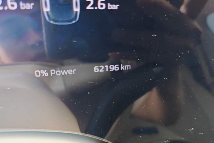 Used Rising F7 2023 Advanced Edition Odometer Close Up