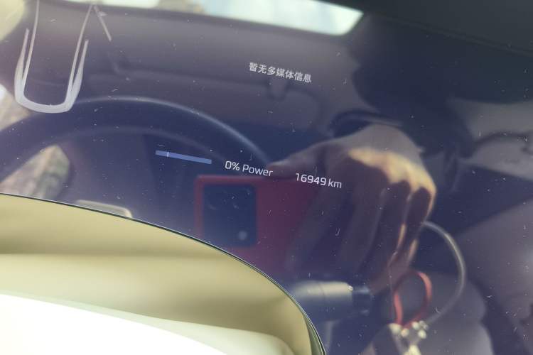 Used Rising F7 2023 Advanced Pro Edition Odometer Close Up