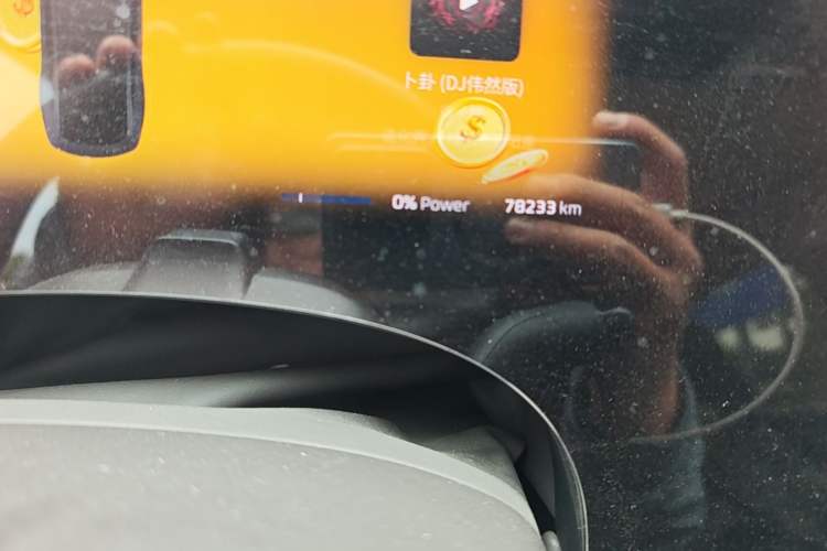 Used Rising F7 2023 Advanced Pro Edition Odometer Close Up