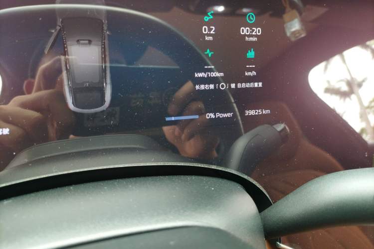 Used Rising R7 2023 Long-Lasting Screen King Edition Odometer Close Up