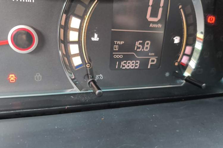 Used Roewe 350 2011 350S 1.5L Automatic Xunyue Edition Odometer Close Up
