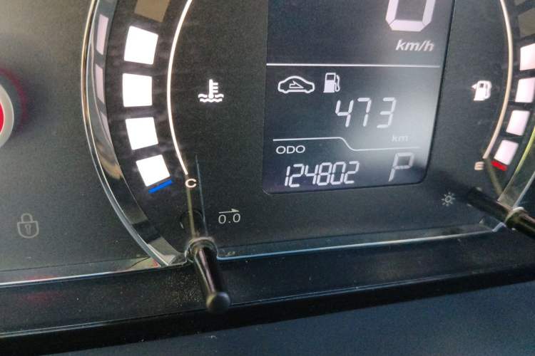 Used Roewe 350 2014 1.5L Automatic Xunyue Version Odometer Close Up