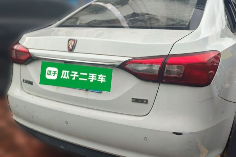 Used Roewe 360 2015 1.5L Automatic Luxury Edition Rear