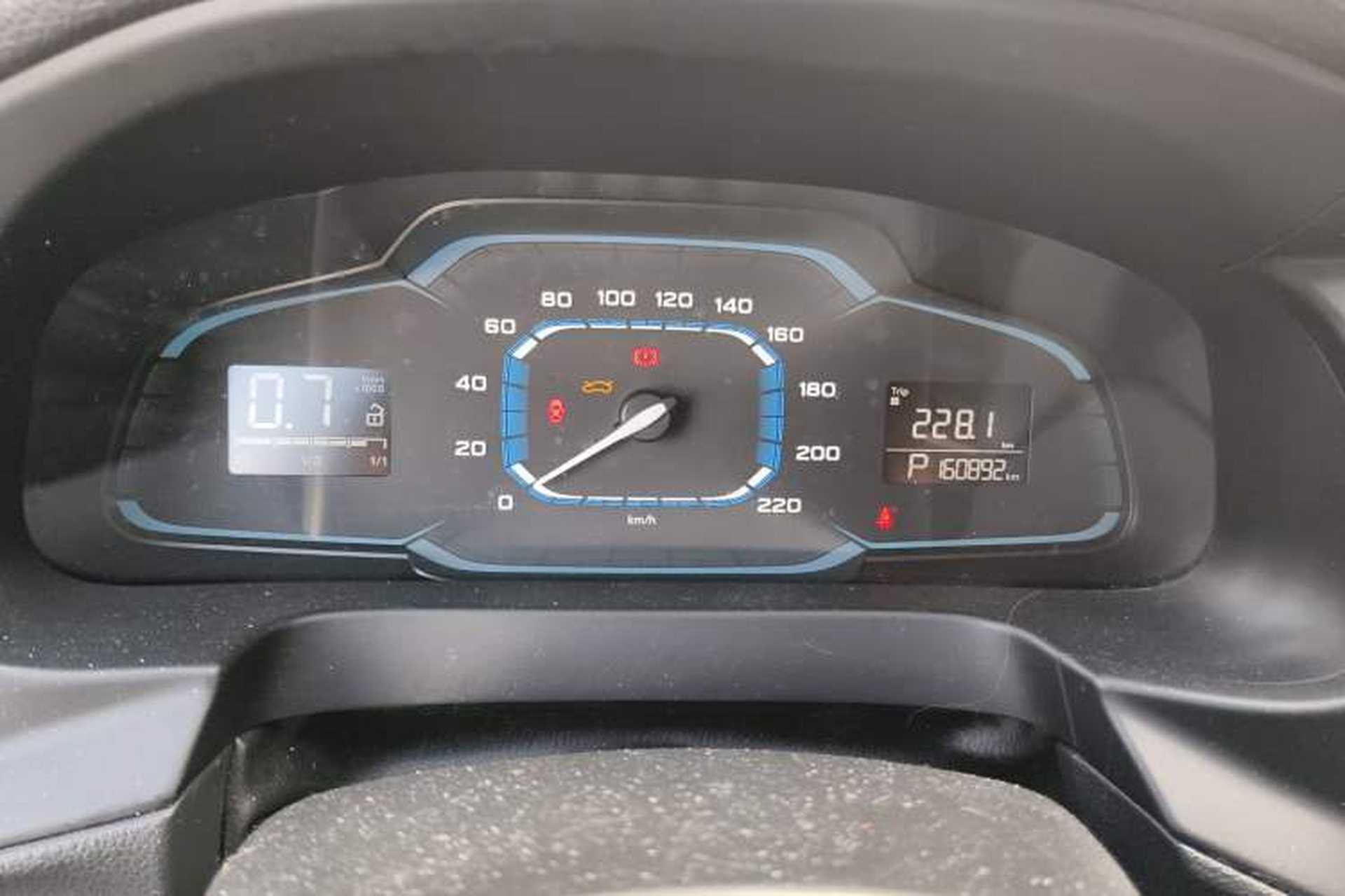 Used Roewe 360 2016 1.5L Automatic Smart Screen Version Odometer Close Up