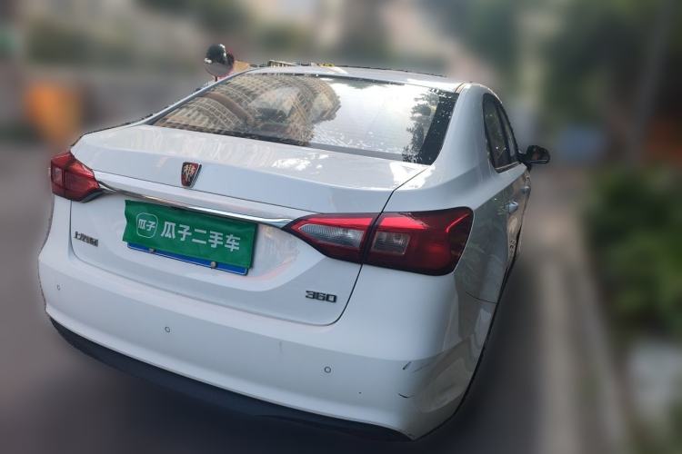 Used Roewe 360 2016 1.5L Automatic Smart Screen Version Rear Right 45 Deg