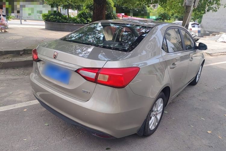 Used Roewe 360 2016 1.5L Manual Smart Screen Version Rear Right 45 Deg