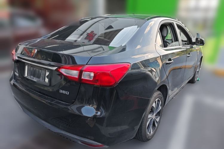 Used Roewe 360 2017 1.5L Automatic Smart Screen Version Rear Right 45 Deg