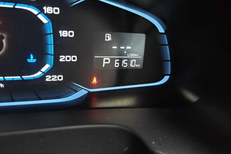 Used Roewe 360 2017 1.5L Automatic Luxury Edition Odometer Close Up
